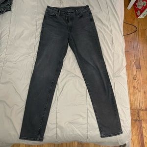 American Eagle Black Mom Jeans